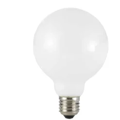 Lampadine Led-Life Electronics Lampadina life e27 16w 4000k 2452lm globo vetro bianco milky
