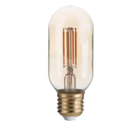 Lampadine Led-Ideal Lux Lampadina vintage e27 4w 330lm 2200k vetro ambra