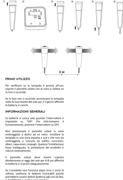 Lampioni Da Giardino-Selezionato da Mazzolaluce Lampioncini da giardino con pannello solare n2 pezzi led 6000k ip44