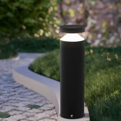 Lampioni Da Giardino-Selezionato da Mazzolaluce Lampioncino basso da esterno led 3000k ip65 h45 cm