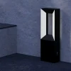 Lampioni Da Giardino-Selezionato da Mazzolaluce Lampioncino basso da esterno nero ip54 led 3000k h34 cm