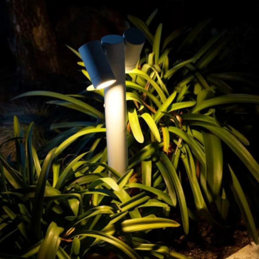 Lampioni Da Giardino-Gea Luce Lampioncino da esterno antracite luci orientabili