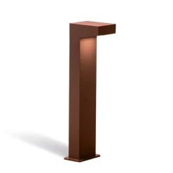 Lampioni Da Giardino-Selezionato da Mazzolaluce Lampioncino da esterno corten 50cm led 13w 3000k ip65