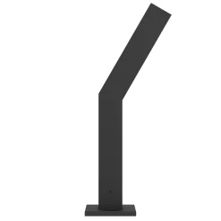 Lampioni Da Giardino-Selezionato da Mazzolaluce Lampioncino da esterno moderno ip44 nero led 3000k h36 cm