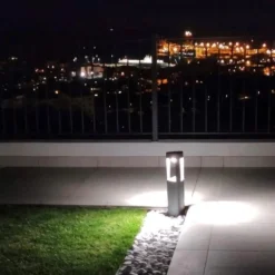 Lampioni Da Giardino-Gea Luce Lampioncino da giardino antracite janet moderno