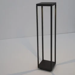 Lampioni Da Giardino-Selezionato da Mazzolaluce Lampioncino da giardino antracite moderno led 10w 3000k