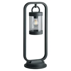 Lampioni Da Giardino-Selezionato da Mazzolaluce Lampioncino da giardino antracite con sensore crepuscolare