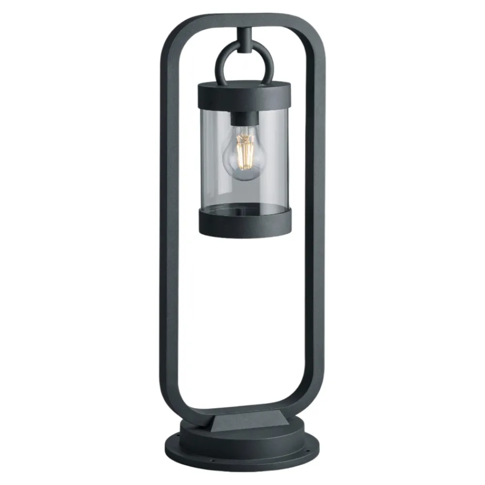 Lampioni Da Giardino-Selezionato da Mazzolaluce Lampioncino da giardino antracite con sensore crepuscolare