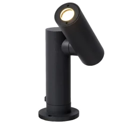 Lampioni Da Giardino-Selezionato da Mazzolaluce Lampioncino da giardino con spot orientabile antracite led 5w 3000k