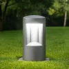 Lampioni Da Giardino-Gea Luce Lampioncino da giardino janet led grigio metallizzato