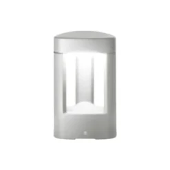 Lampioni Da Giardino-Gea Luce Lampioncino da giardino janet led grigio metallizzato