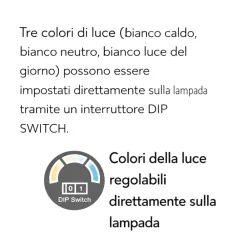 Lampioni Da Giardino-Selezionato da Mazzolaluce Lampioncino da giardino led cct anti corrosione con sensore di movimento ip65