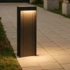 Lampioni Da Giardino-Selezionato da Mazzolaluce Lampioncino da giardino moderno led 8w 3000k ip65 rettangolare