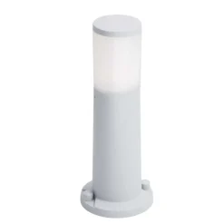 Lampioni Da Giardino-Top Light Lampioncino da giardino moderno cilindro bianco 40cm loano