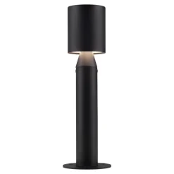 Lampioni Da Giardino-Selezionato da Mazzolaluce Lampioncino da giardino nero led 6w 3000k moderno tubolare