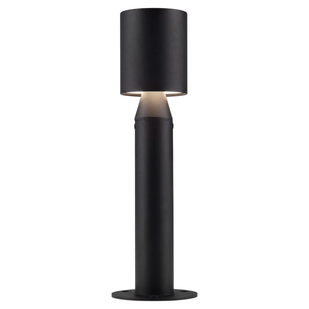 Lampioni Da Giardino-Selezionato da Mazzolaluce Lampioncino da giardino nero led 6w 3000k moderno tubolare