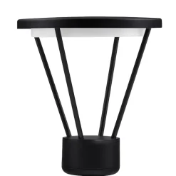 Lampioni Da Giardino-Selezionato da Mazzolaluce Lampioncino da giardino nero led 16w 3000k design moderno