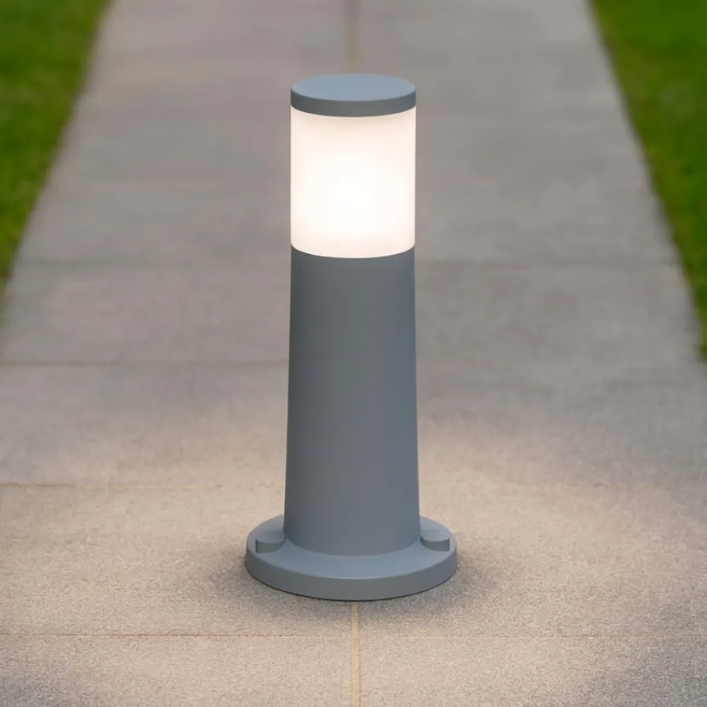 Lampioni Da Giardino-Top Light Lampioncino grigio per esterno giardino moderno loano