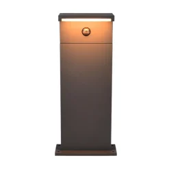 Lampioni Da Giardino-Selezionato da Mazzolaluce Lampioncino led da giardino anti corrosione con sensore movimento crepuscolare