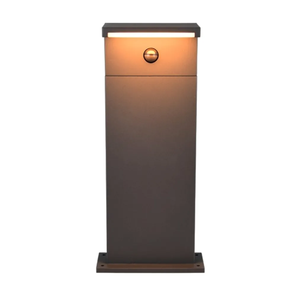 Lampioni Da Giardino-Selezionato da Mazzolaluce Lampioncino led da giardino anti corrosione con sensore movimento crepuscolare