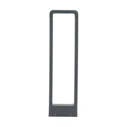 Lampioni Da Giardino-Selezionato da Mazzolaluce Lampioncino led 10w 3000k design moderno grigio antracite per esterno giardino