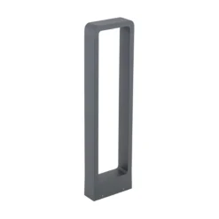 Lampioni Da Giardino-Selezionato da Mazzolaluce Lampioncino led 10w 3000k design moderno grigio antracite per esterno giardino