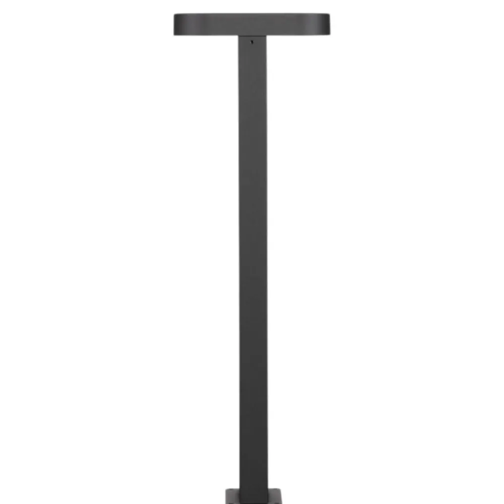 Lampioni Da Giardino-Selezionato da Mazzolaluce Lampioncino moderno antracite led 10w 3000k per giardino