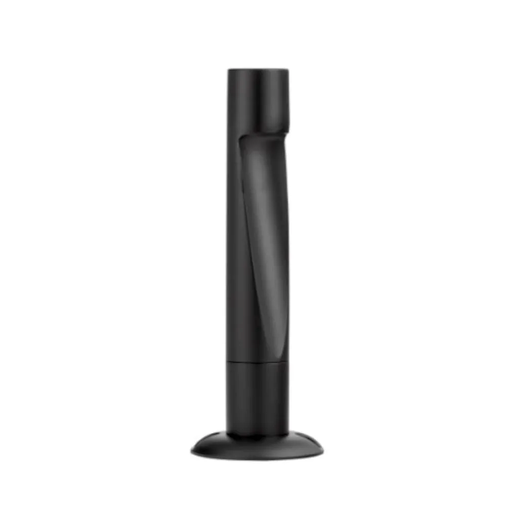 Lampioni Da Giardino-Selezionato da Mazzolaluce Lampioncino moderno da giardino led 6w 3000k nero tubolare ip65