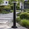 Lampioni Da Giardino-Ondaluce Lampioncino moderno da giardino led 12w 3000k antracite viale