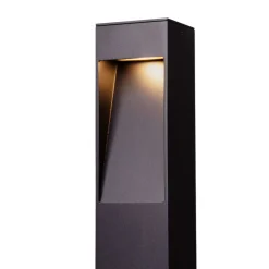 Lampioni Da Giardino-Selezionato da Mazzolaluce Lampioncino moderno nero da giardino led 7w 3000k