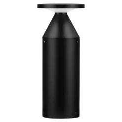 Lampioni Da Giardino-Selezionato da Mazzolaluce Lampioncino moderno nero led 11w 3000k da giardino