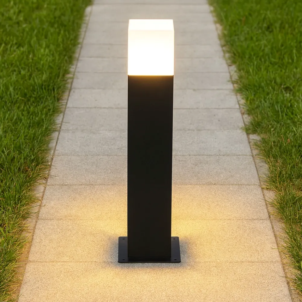 Lampioni Da Giardino-Selezionato da Mazzolaluce Lampioncino moderno per giardini nero fp