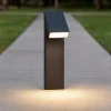 Lampioni Da Giardino-Selezionato da Mazzolaluce Lampioncino nero da giardino moderno led 6w 3000k promo fp