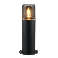Lampioni Da Giardino-Selezionato da Mazzolaluce Lampioncino nero da giardino moderno cilindro
