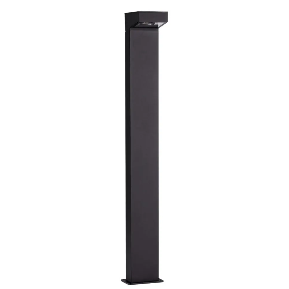 Lampioni Da Giardino-Selezionato da Mazzolaluce Lampioncino nero da giardino led 13w 3000k design moderno
