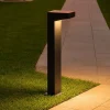 Lampioni Da Giardino-Selezionato da Mazzolaluce Lampioncino nero moderno led 11w 3000k da giardino