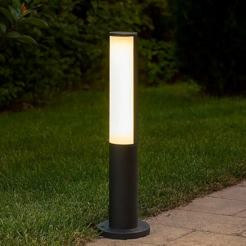 Lampioni Da Giardino-Selezionato da Mazzolaluce Lampioncino paletto led 8w 4000k moderno da giardino