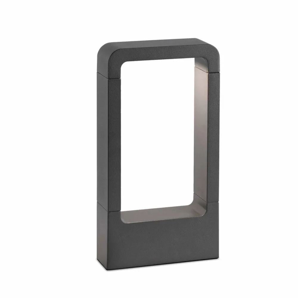 Lampioni Da Giardino-Selezionato da Mazzolaluce Lampioncino paletto per esterni moderno da giardino ip54 led 5w 3000k