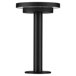 Lampioni Da Giardino-Selezionato da Mazzolaluce Lampioncino per esterni nero disco led 12w 3000k