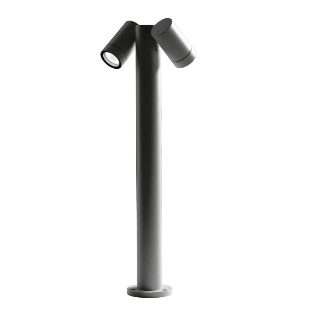 Lampioni Da Giardino-Gea Luce Lampioncino per esterno h70 antracite