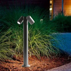 Lampioni Da Giardino-Gea Luce Lampioncino per esterno h70 antracite