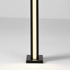 Lampioni Da Giardino-Selezionato da Mazzolaluce Lampione alto da giardino led 22w 3000k moderno nero