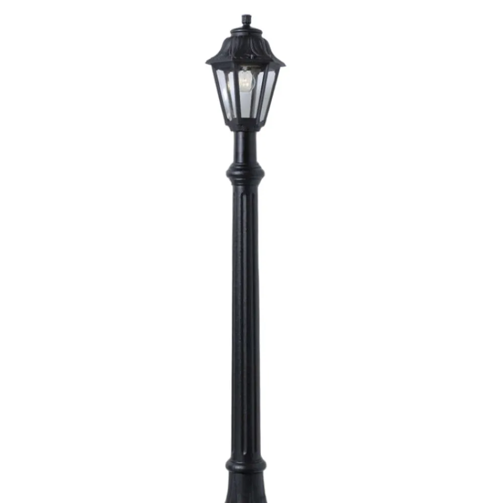 Lampioni Da Giardino-Top Light Lampione alto da giardino asti nero anti corrosione