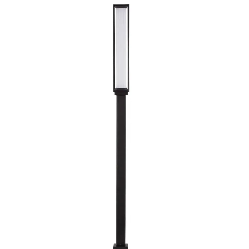 Lampioni Da Giardino-Selezionato da Mazzolaluce Lampione alto moderno per giardino led 16w 3000k antracite