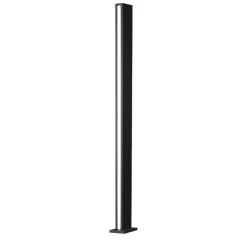 Lampioni Da Giardino-Selezionato da Mazzolaluce Lampione alto moderno rettangolare led 22w 3000k per esterno