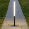 Lampioni Da Giardino-Selezionato da Mazzolaluce Lampione alto moderno tubolare led 43w 3000k per giardino