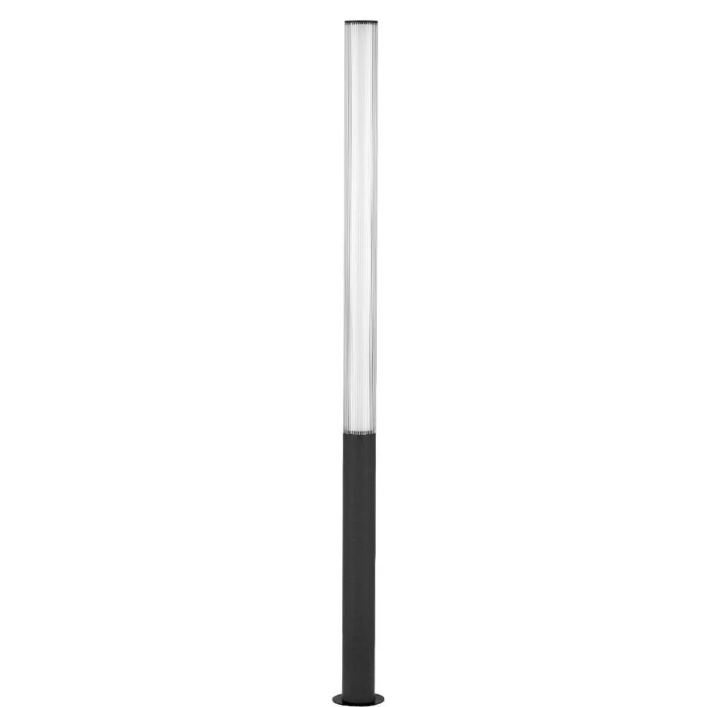 Lampioni Da Giardino-Selezionato da Mazzolaluce Lampione alto moderno tubolare led 43w 3000k per giardino