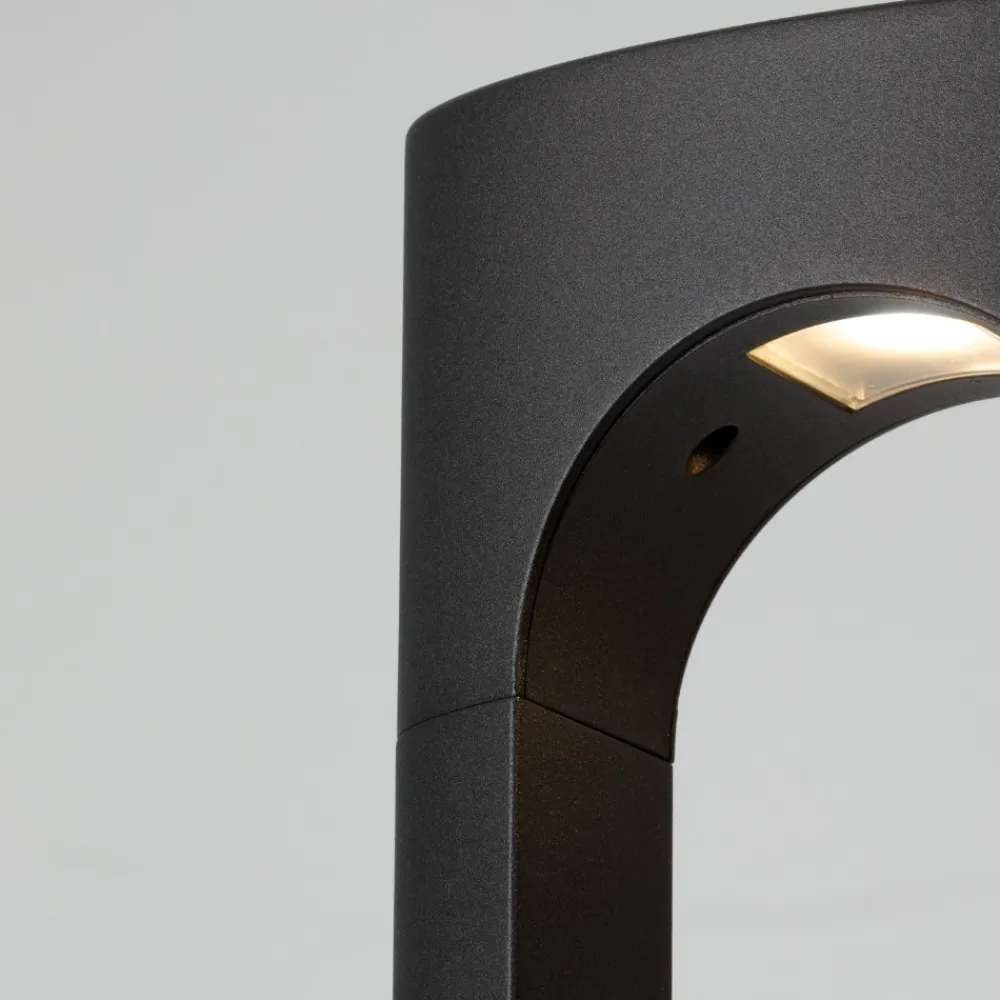 Lampioni Da Giardino-Selezionato da Mazzolaluce Lampione alto per giardino moderno led 21w 3000k antracite