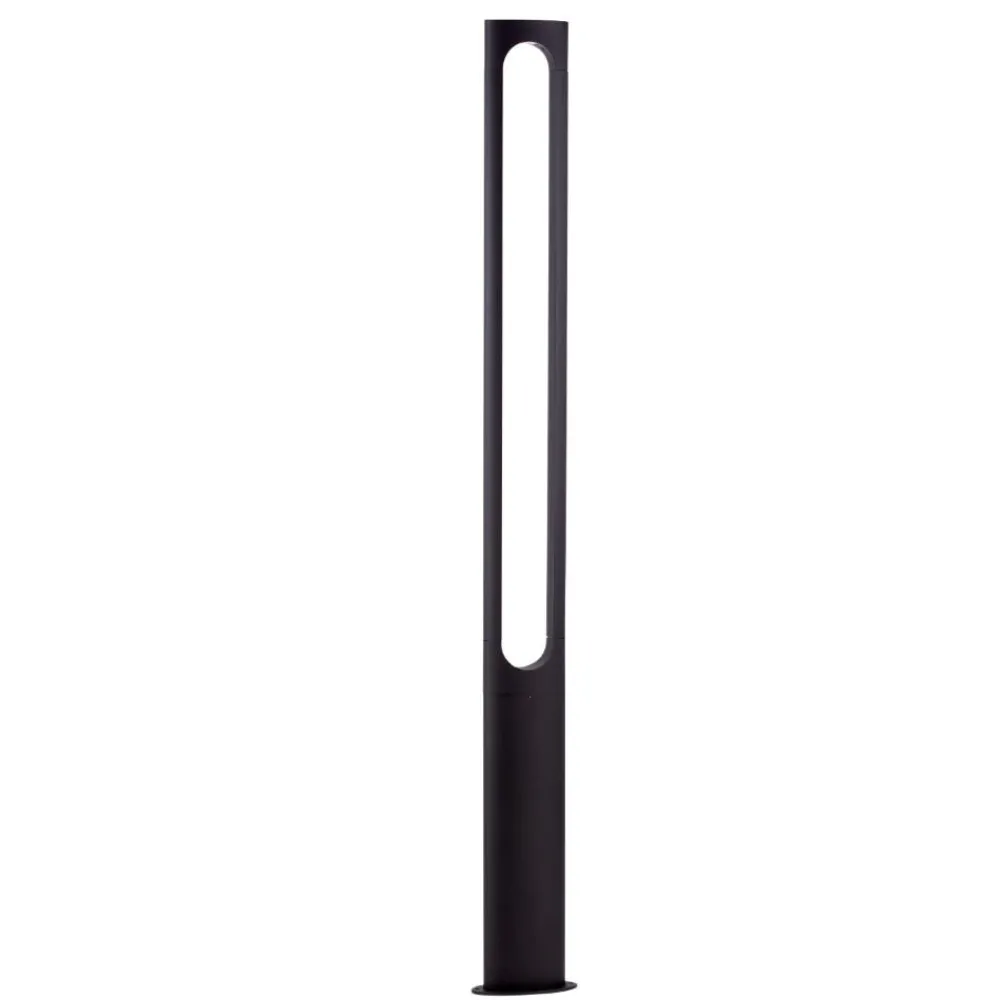 Lampioni Da Giardino-Selezionato da Mazzolaluce Lampione alto per giardino moderno led 21w 3000k antracite