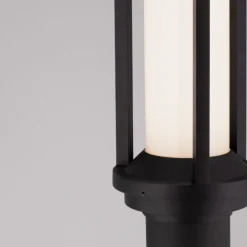 Lampioni Da Giardino-Selezionato da Mazzolaluce Lampione alto tubolare da esterno led 16w 3000k ip65 antracite